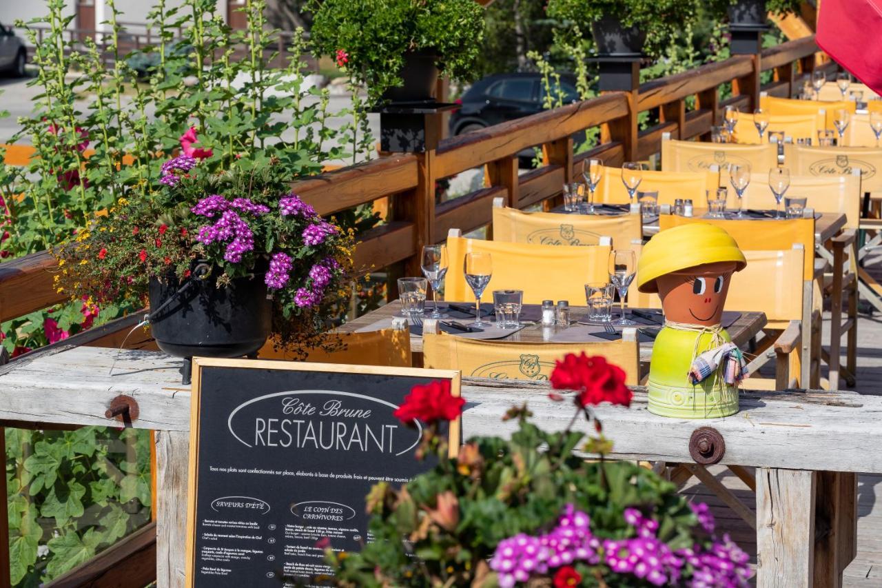 Hotel Cote Brune Les Deux Alpes Bagian luar foto