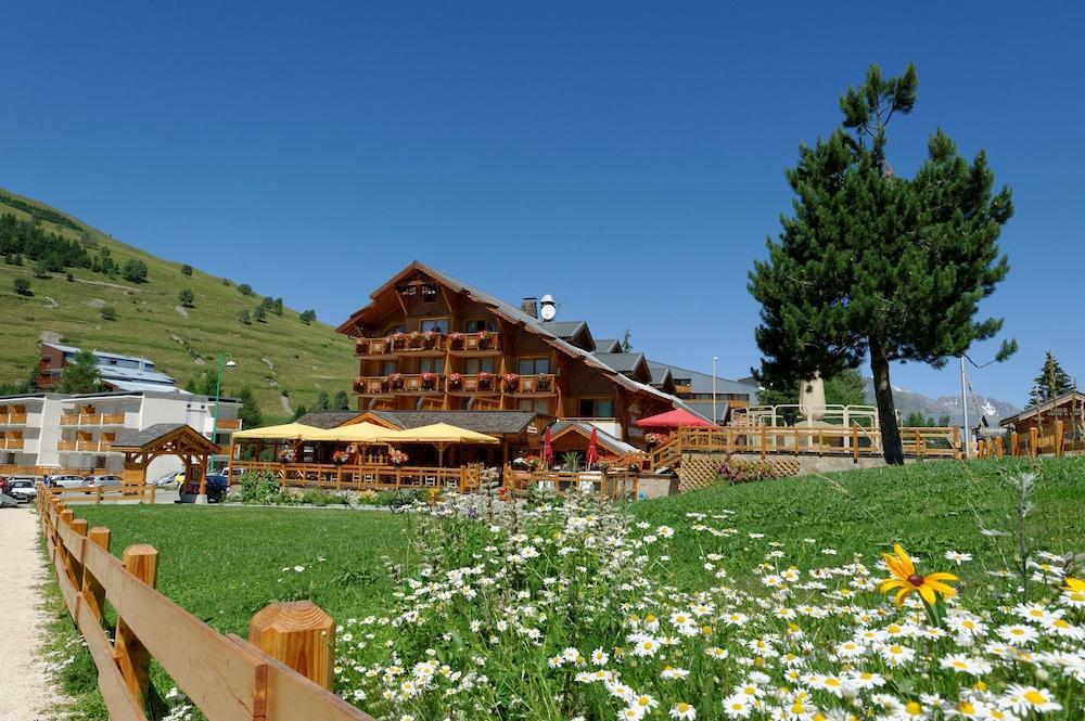 Hotel Cote Brune Les Deux Alpes Bagian luar foto