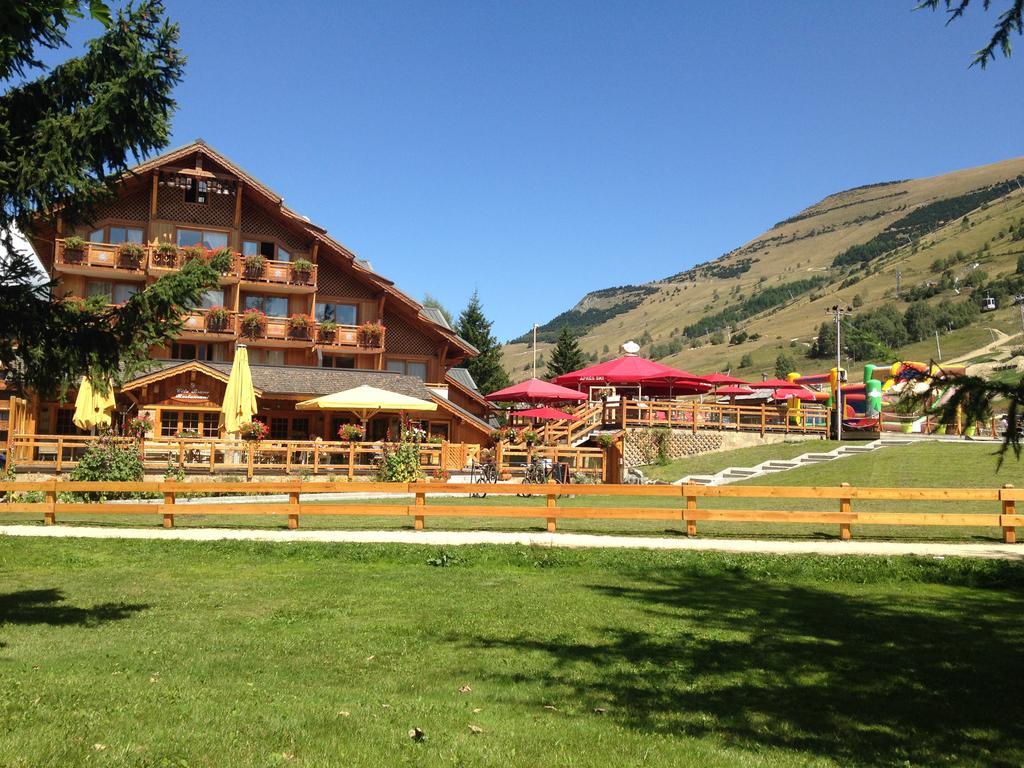 Hotel Cote Brune Les Deux Alpes Bagian luar foto