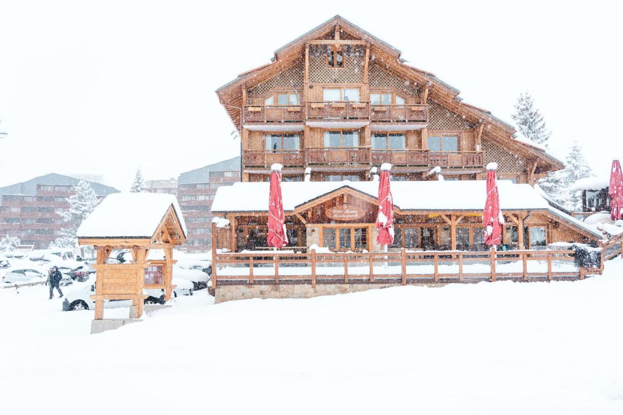 Hotel Cote Brune Les Deux Alpes Bagian luar foto