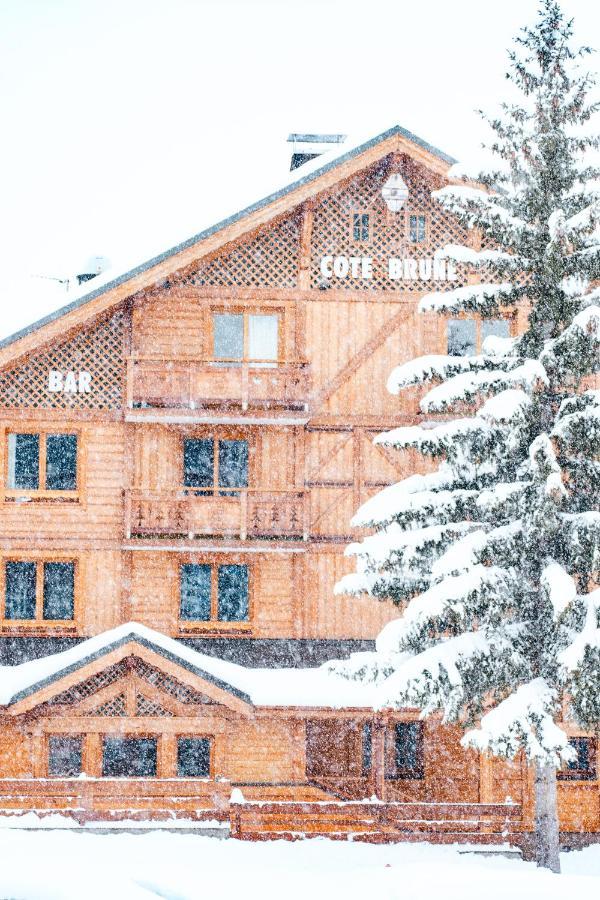 Hotel Cote Brune Les Deux Alpes Bagian luar foto