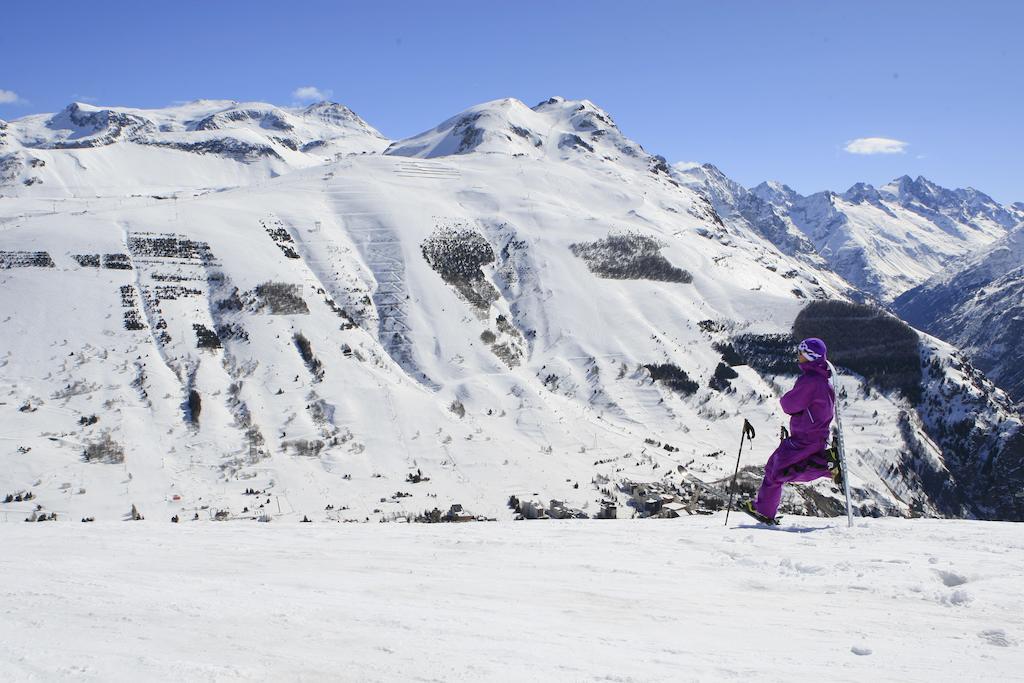 Hotel Cote Brune Les Deux Alpes Bagian luar foto