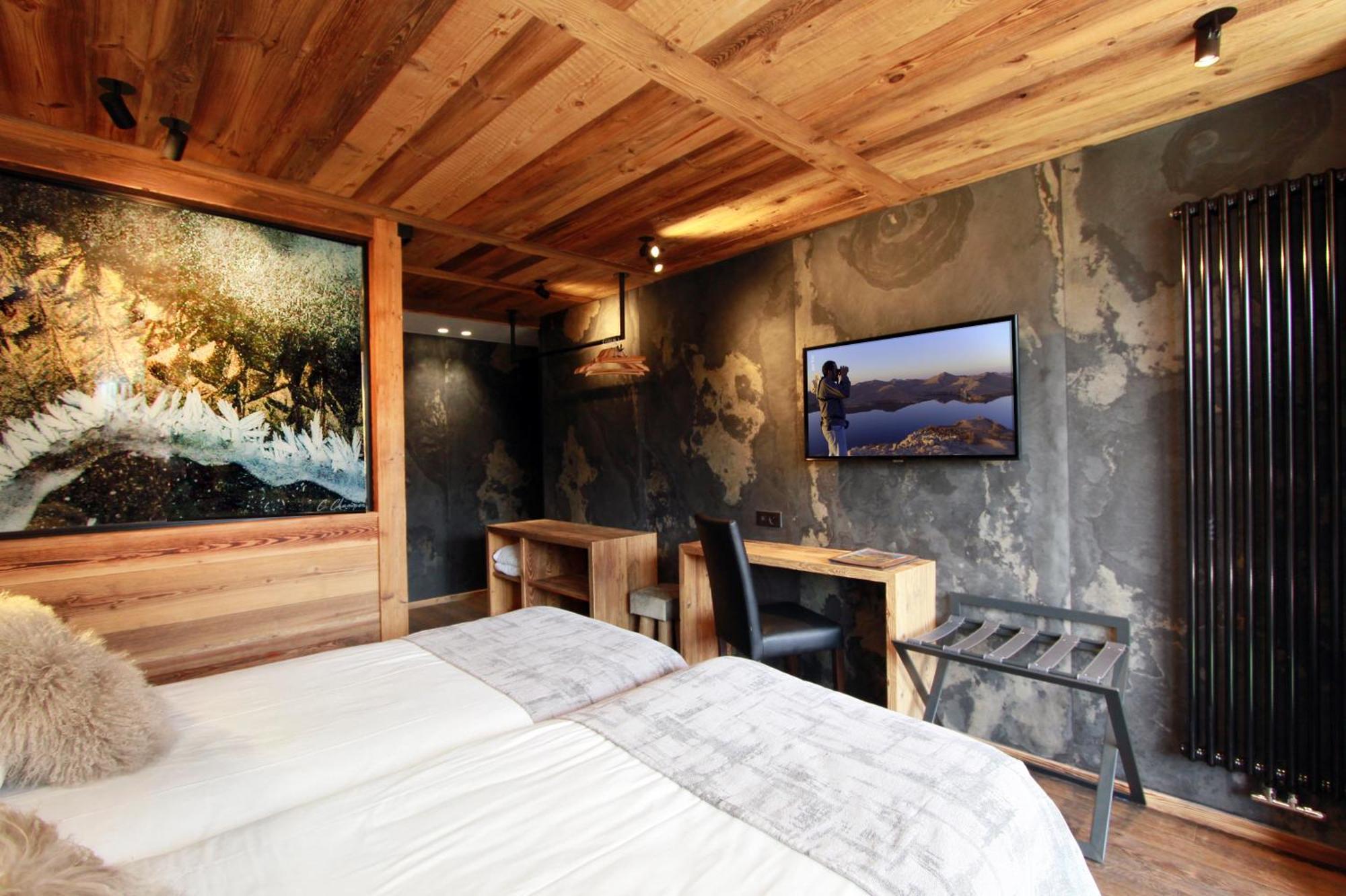 Hotel Cote Brune Les Deux Alpes Bagian luar foto