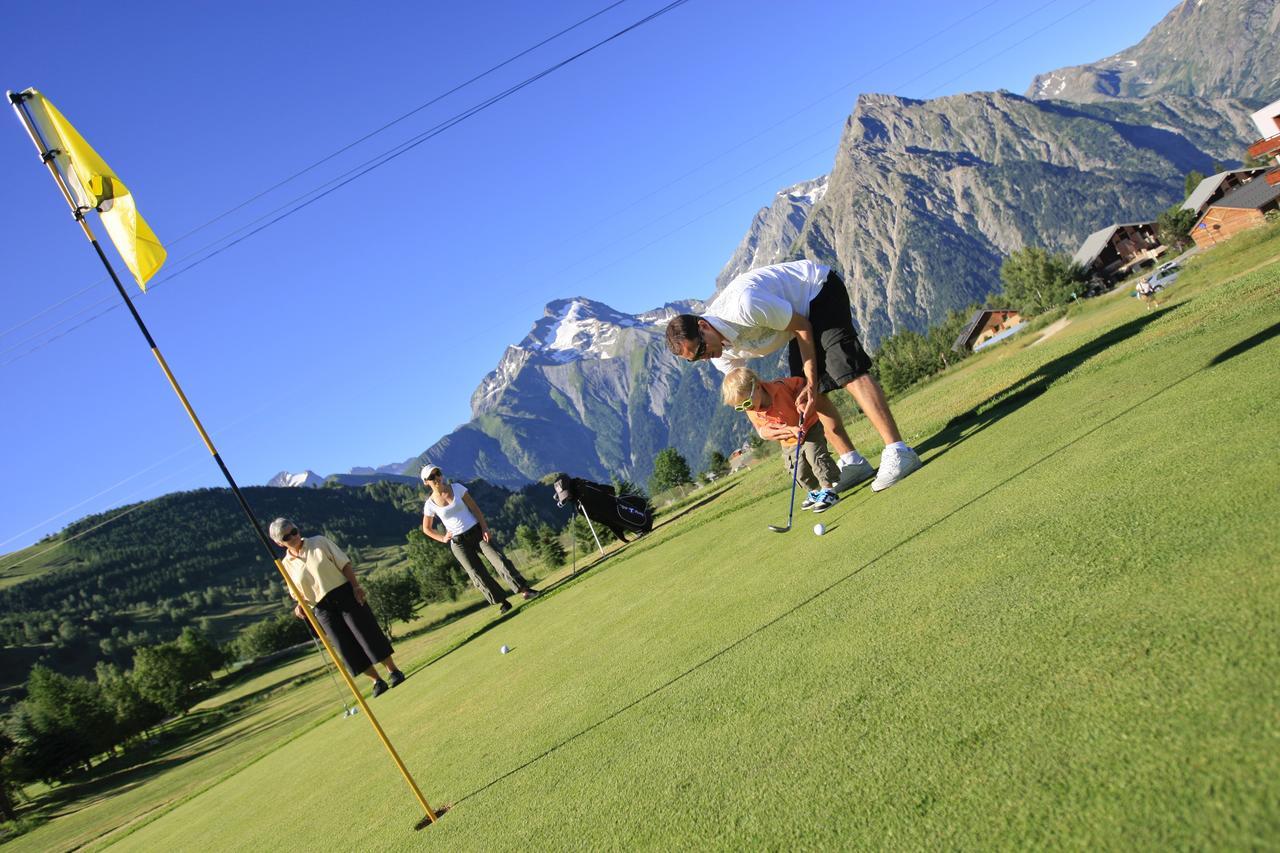 Hotel Cote Brune Les Deux Alpes Bagian luar foto